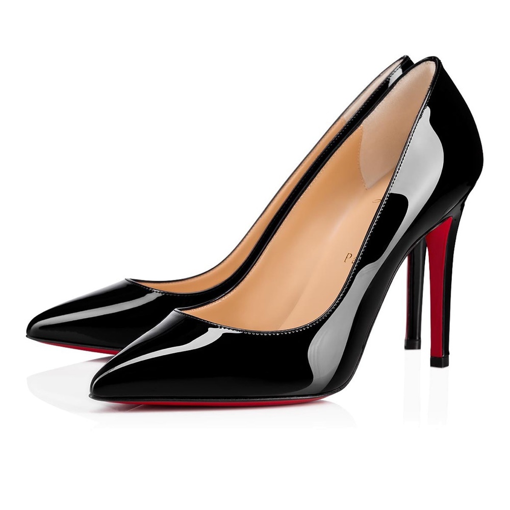 Louboutin Pigalle Black Patent Leather Sz 41 / 11
